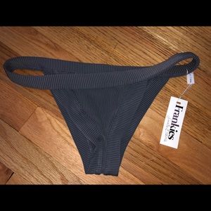 Frankies Cole Ribbed Bottom - Grey - Medium - New